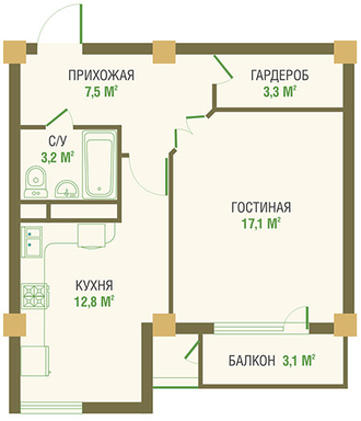 ЖК Alatau Golf Residences