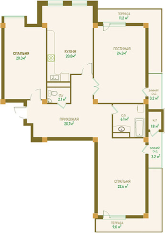 ЖК Alatau Golf Residences